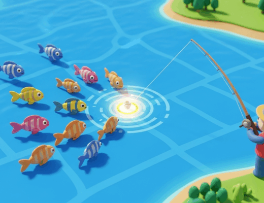 Fishing in a dating hot spot
